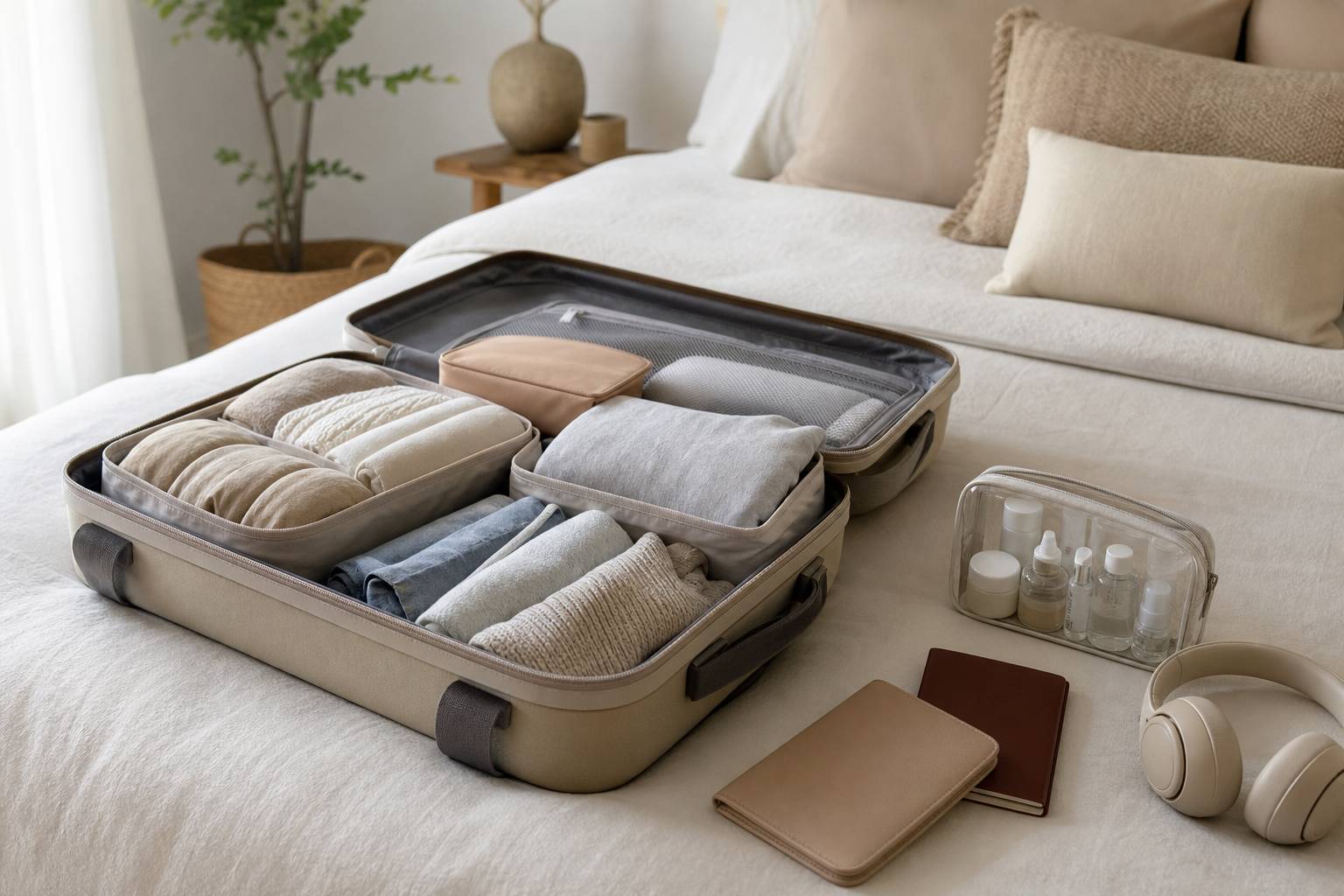 Cómo viajar solo con equipaje de mano sin perder comodidad