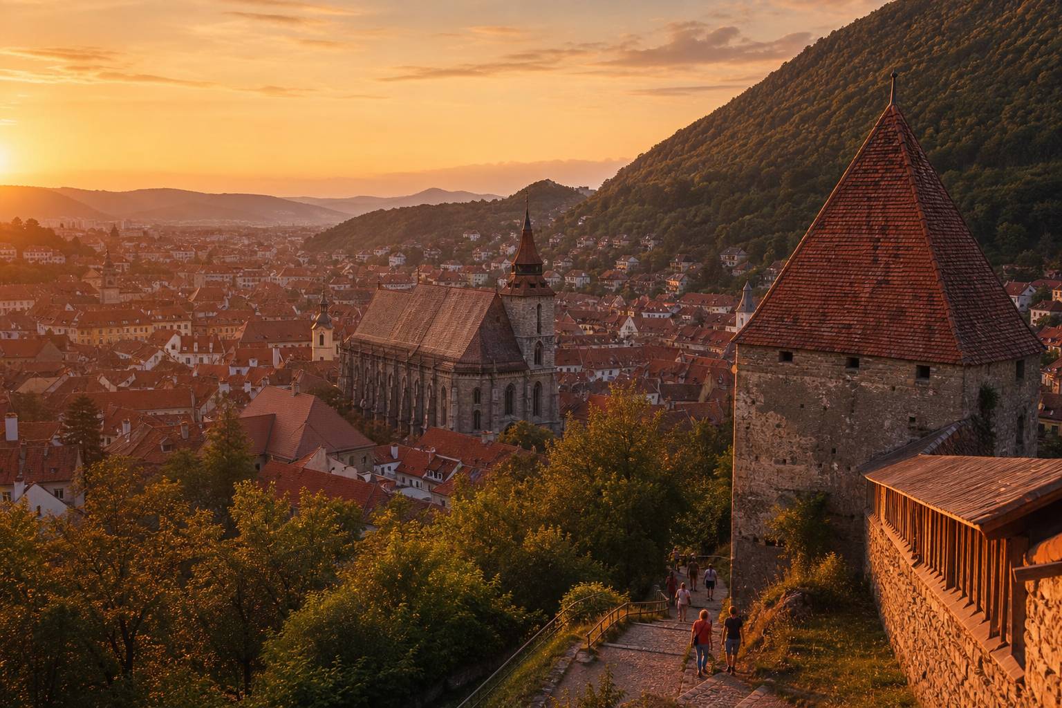 Qué hacer en Brașov en dos días: iglesias, murallas y encanto medieval