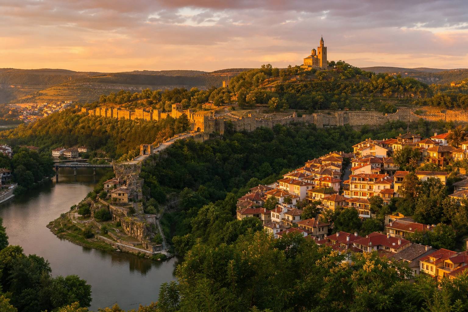 Qué ver en Veliko Tarnovo: fortalezas, miradores y cultura búlgara