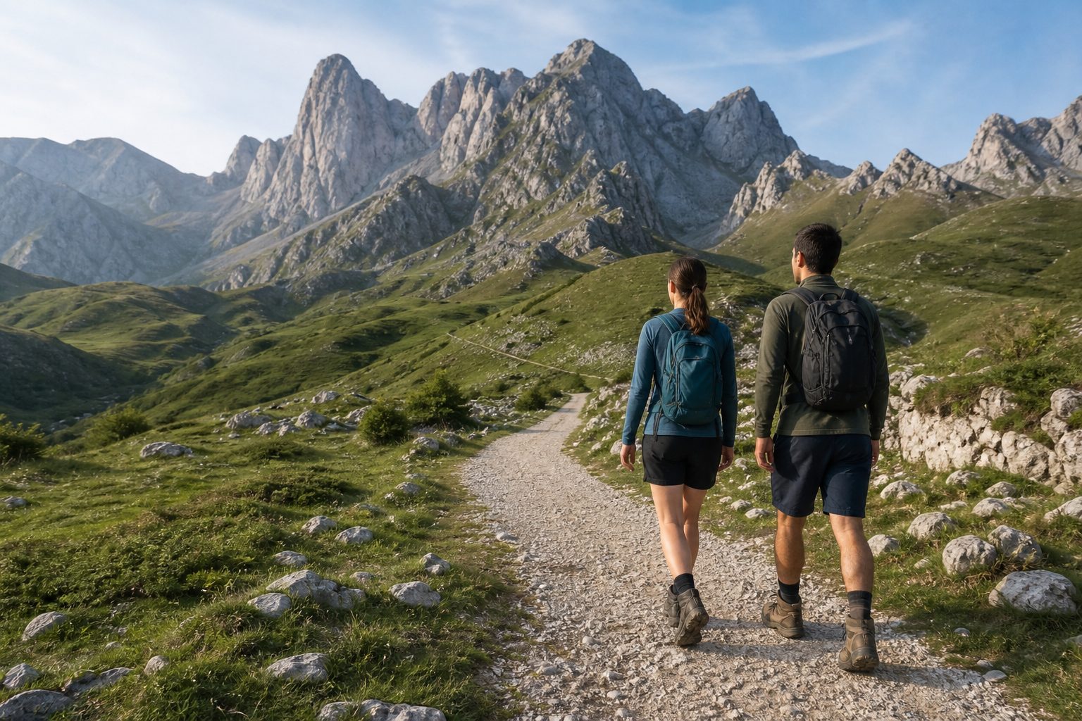 Senderismo para principiantes en Picos de Europa: rutas, consejos y calzado