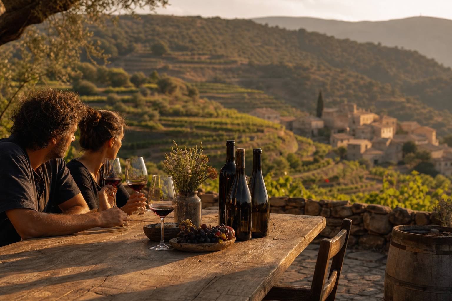 Visita a bodegas familiares en Priorat: vinos con identidad y trato cercano